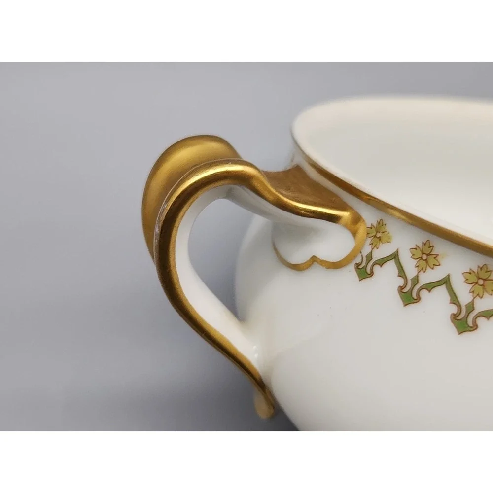 Haviland & Co. LIMOGES Round Covered Vegetable Serving Bowl France Schleiger